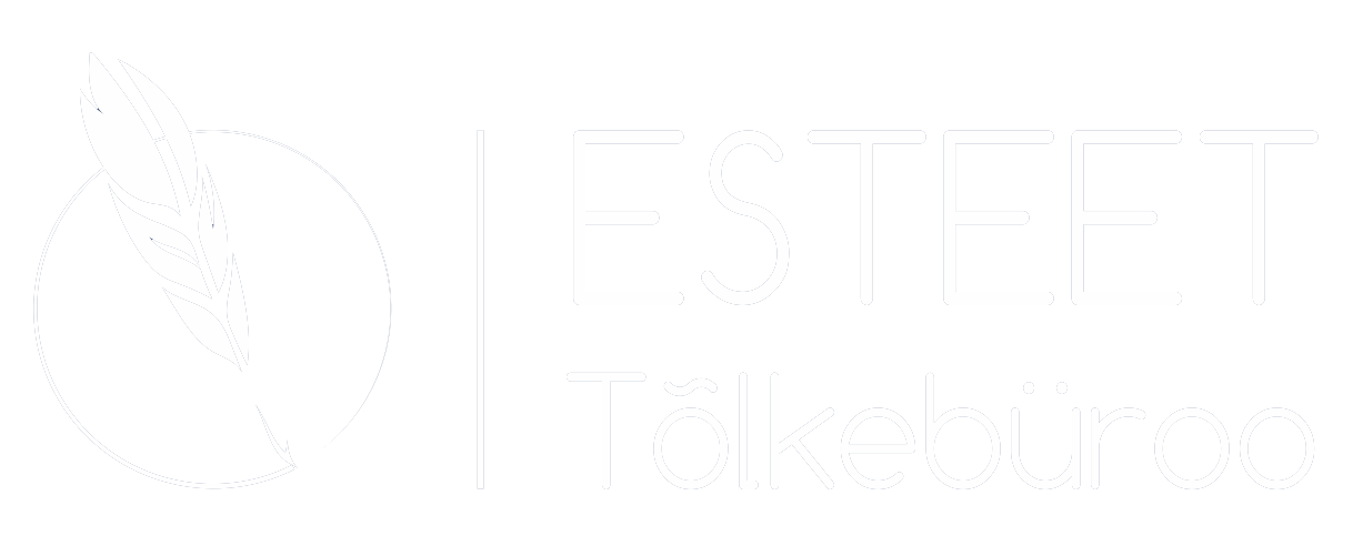 Esteet tolkeburoo logo